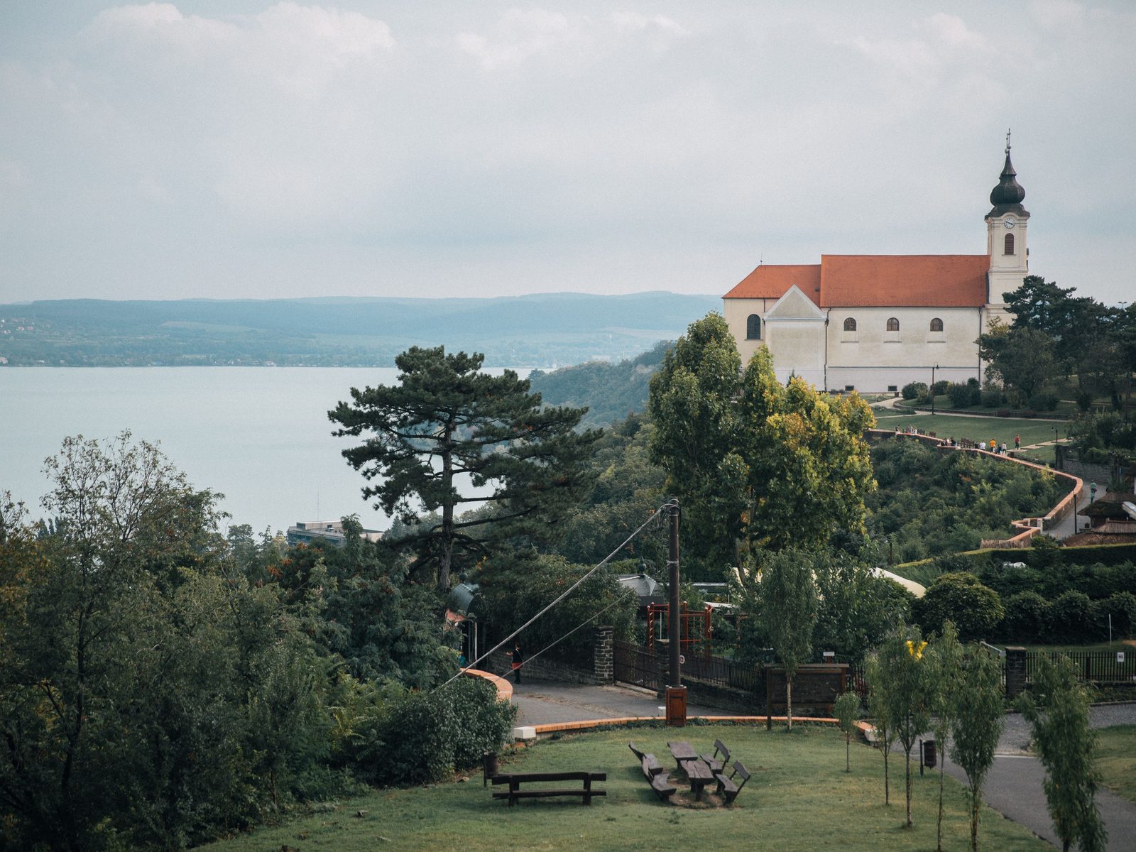 Тихань, озеро Балатон, Венгрия