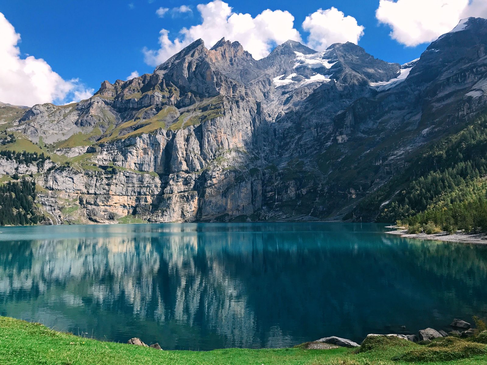 Озеро Эшинен, Кандерштег, Швейцария